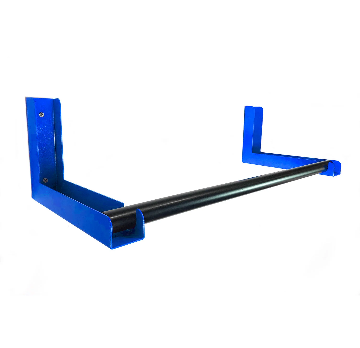 Wall Mounted Blue Bag-On-A-Roll Dispenser